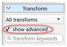 advanced transforms