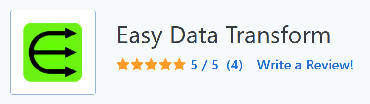 Review Easy Data Transform on Capterra