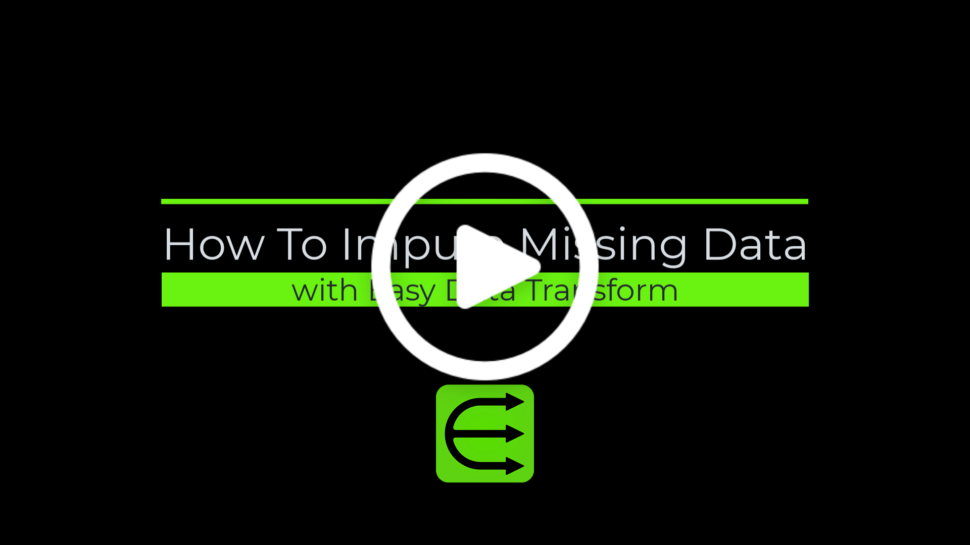 how to impute missing data