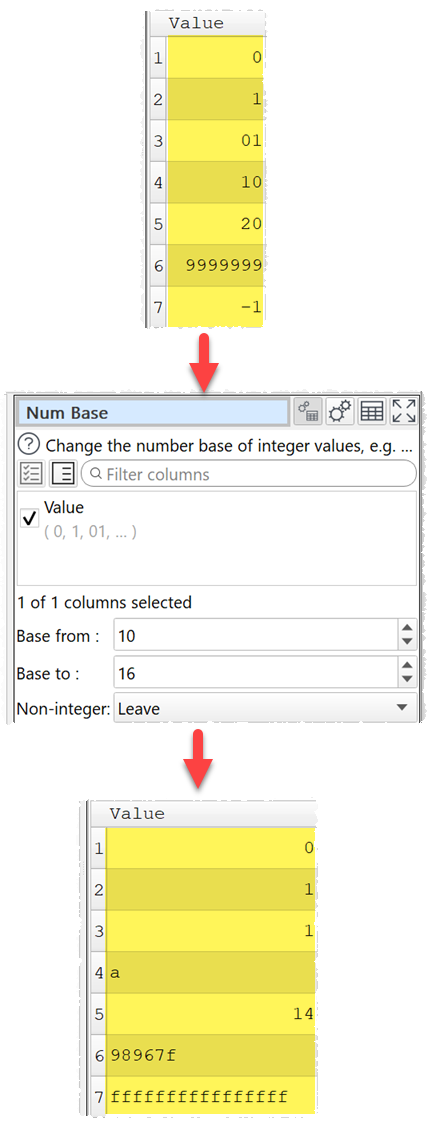 Change numeric base example