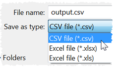 choose-output-format