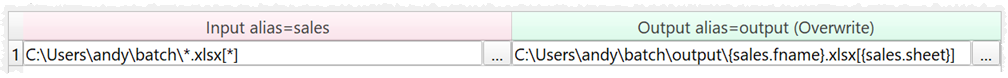 batch process Excel sheets