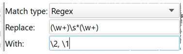 regular expression example