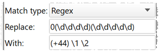 regex example