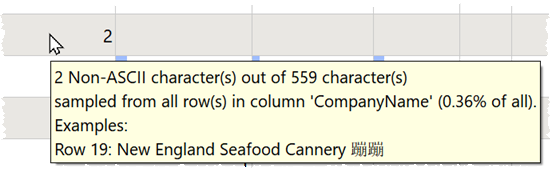 data profile details