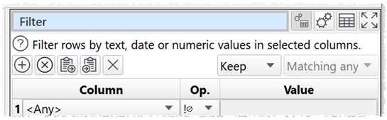 how to filter empty rows example how to filter empty rows example
