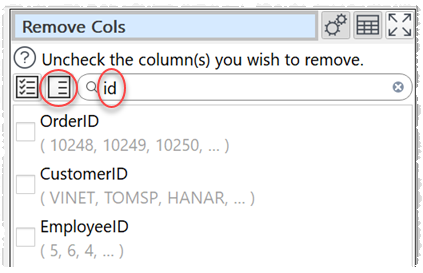 how to remove empty columns how to remove empty columns
