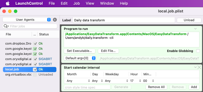 How to transform your data on a schedule on Windows